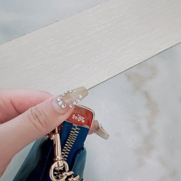 Coach CARRIE CROSSBODY IN PEBBLE LEATHER/shoulder bag /NWT - Picture 5 of 12